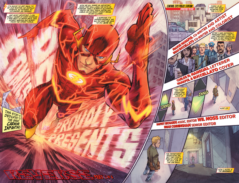 Illustration for article titled Barry Allen's Greatest Enemy Gets a Creepy Upgrade in The Flash #20